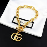 18K GG Interlocking G Gold Bracelet