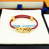 18K Louis Monogram Red Gold Bracelet