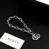18K GG Interlocking G Gold Bracelet