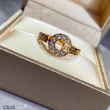 18K BV Diamond Ring