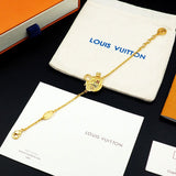 18K Louis Vintage Lock Gold Bracelet