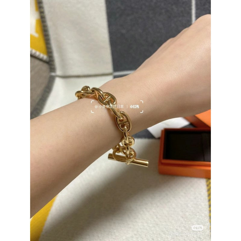 18K Her Chaine D'ancre Encha?n¡§|e Bracelet