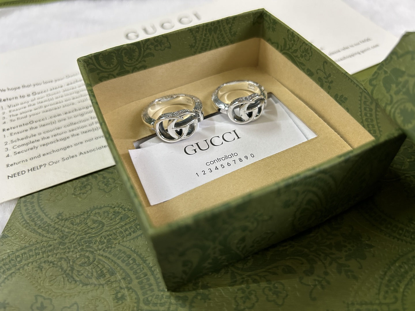 GG Marmont Key Open Ring