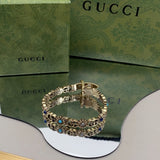 18K GG Flowers Bracelet