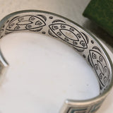 GG Cube Green Wide Bracelet