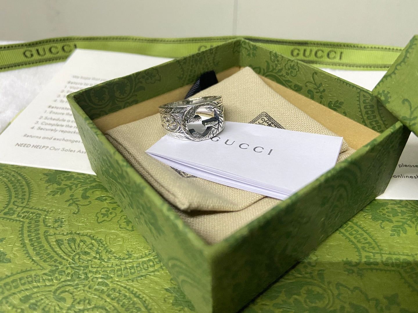 GG Interlocking G Ring