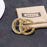 18K GG Brooch