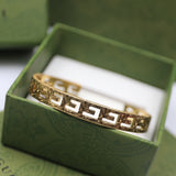 18K GG Cube Bracelet
