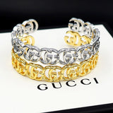 18K GG Cuff Bracelet