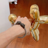 GG Double Tiger Head Vintage Bracelet