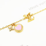 18K Louis Iconic Pink Heart Bracelet