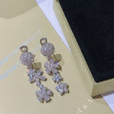 18K Folie Des Pr¡§|s Earrings