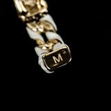 18K CC Color Leather Bracelet