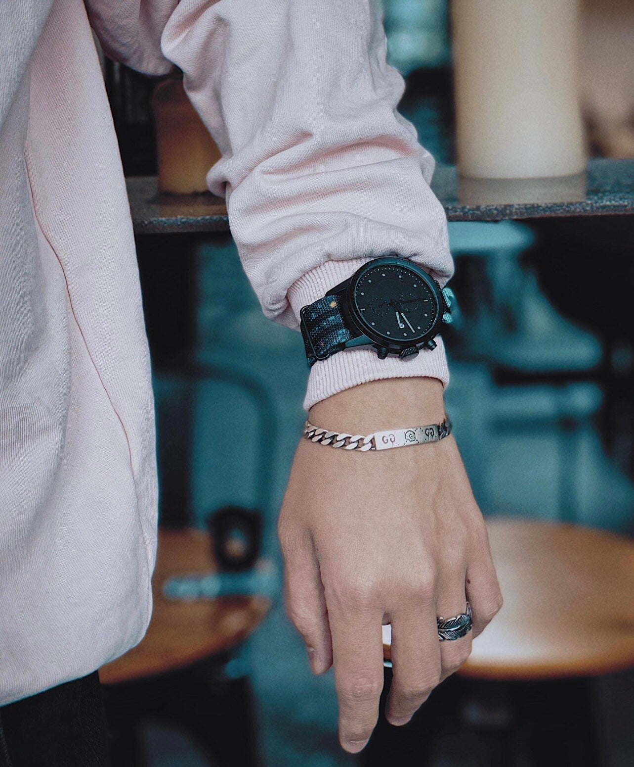 GG Ghost Chain Bracelet