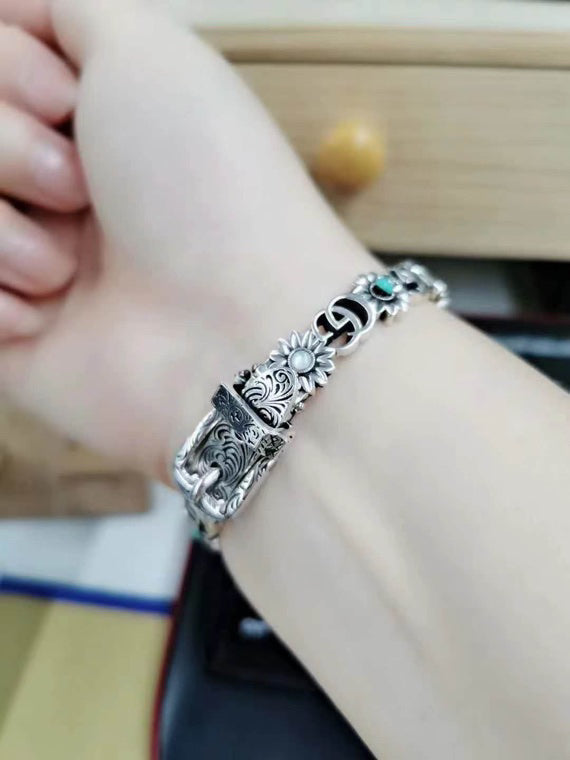 GG Flowers Bracelet