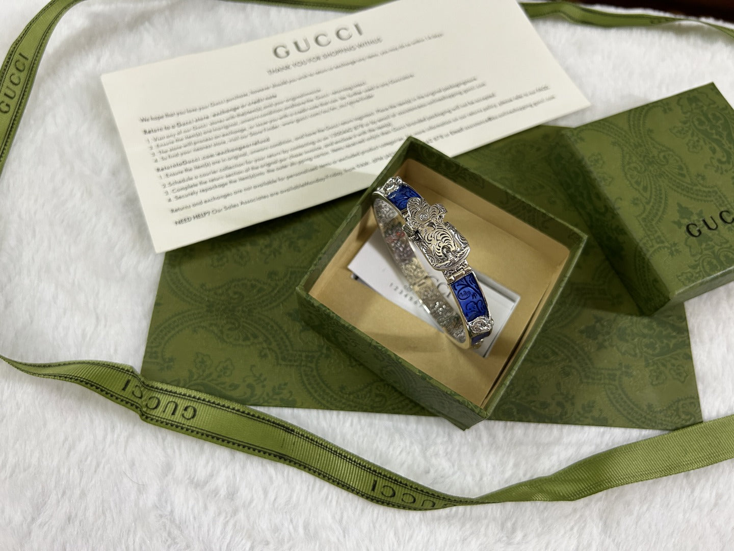 GG Garden Blue Bracelet