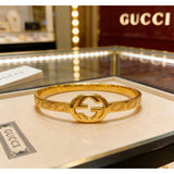 18K GG Interlocking G Gold Bracelet