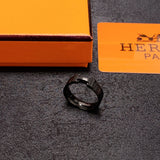 18K Clic HH So Black Ring
