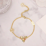 18K Louis Essential V Plan¡§¡§te Bracelet
