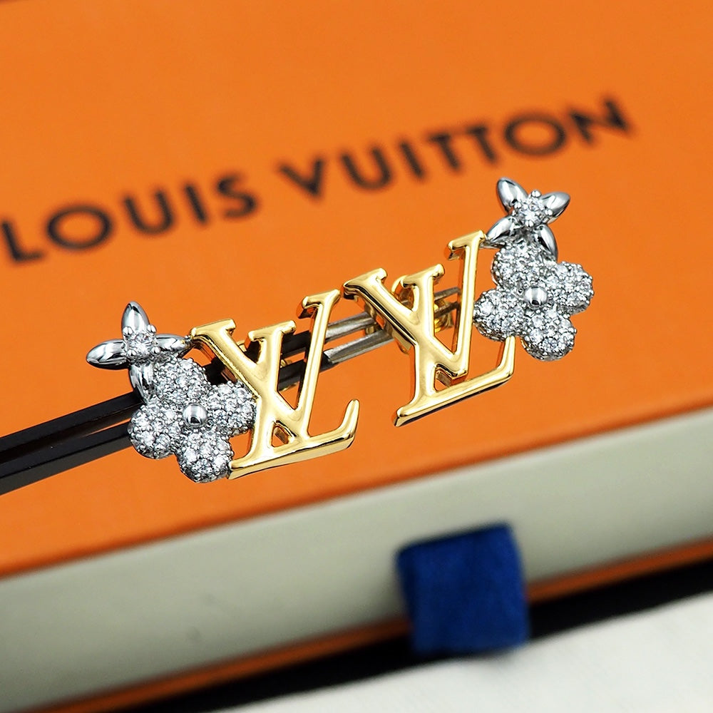 18K Louis Gram Earrings