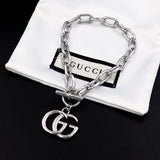 18K GG Interlocking G Gold Bracelet