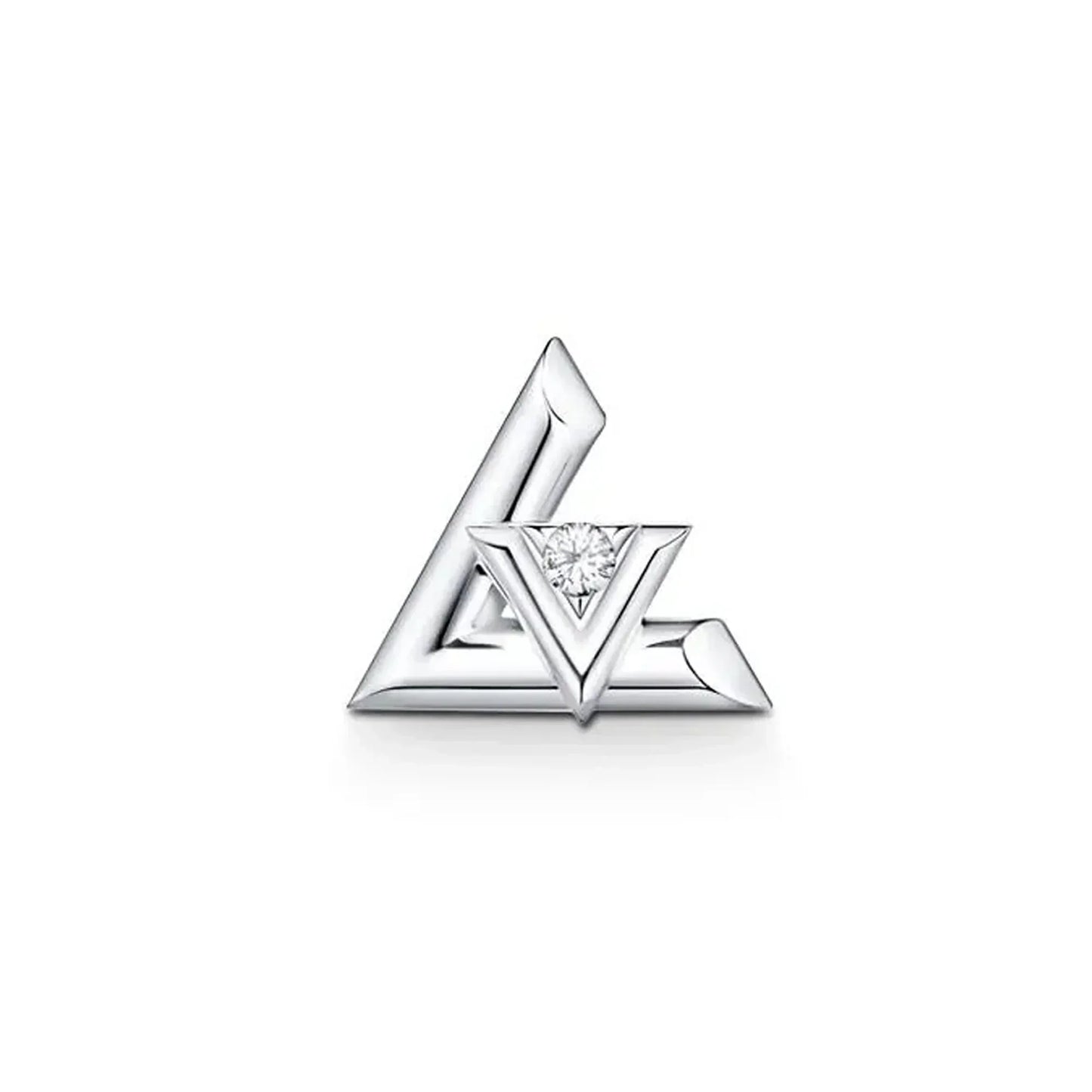 18K Louis Volt One Earrings