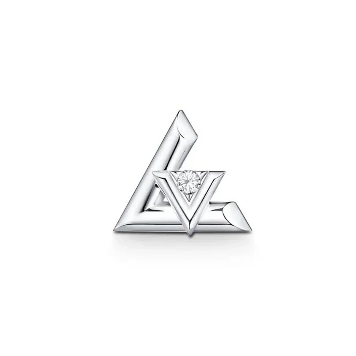 18K Louis Volt One Earrings